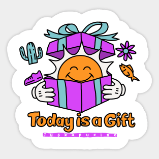 Today is a Gift Sticker